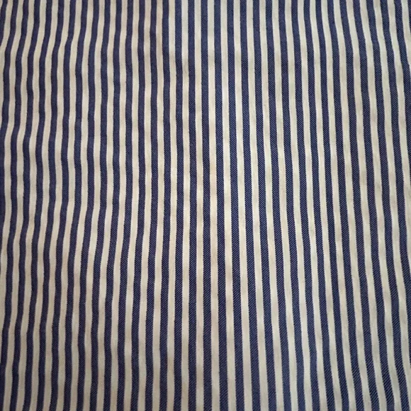 J Howard blue/white stripe cold shoulder dress - Picture 4 of 11